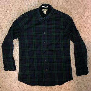 L.L. Bean swatch flannel shirt